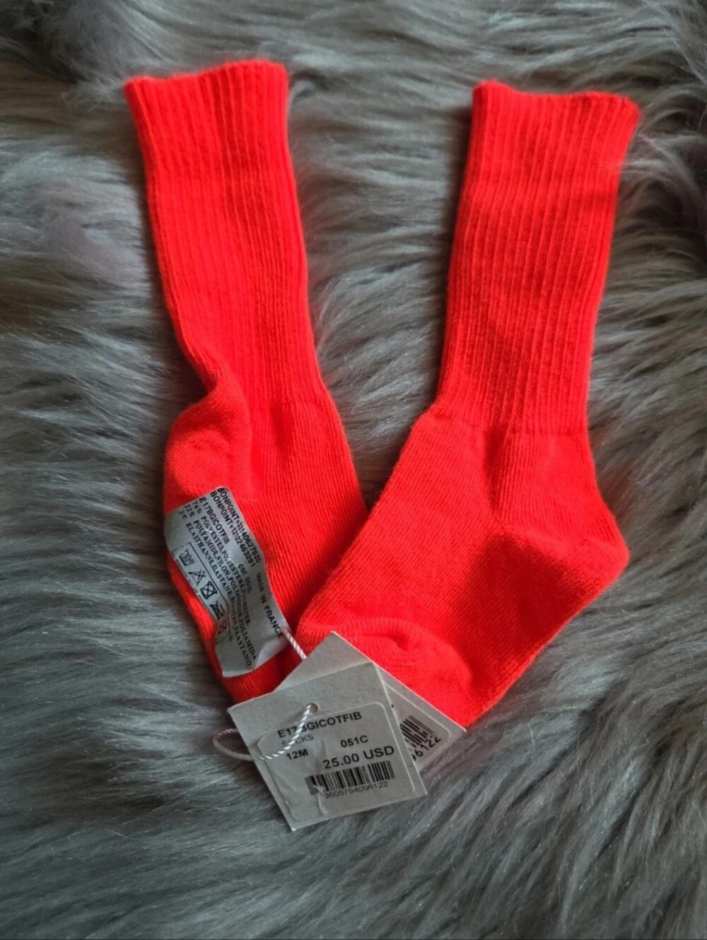 Nwt! Bonpoint Baby Girl Socks Size 12m